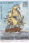 Stamps America - Argentina -  Dia de la Armada Fragata Hercules
