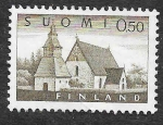 Stamps : Europe : Finland :  407 - Iglesia Lammi