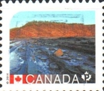 Stamps Canada -  ACANTILADOS  FÓSILES  EN  JOGGINS