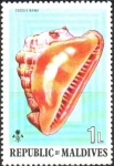 Stamps : Asia : Maldives :  CASSIS  NANA