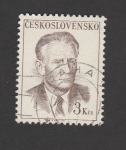 Stamps Czechoslovakia -  Presidente Antonin Novotny