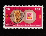 Stamps Germany -  XXV Aniv de lacración del libtr comercio