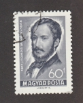 Stamps Hungary -  I Centenario muerte del poeta Mihaly Tompa