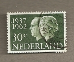 Stamps Netherlands -  Reina Juliana y consorte