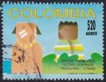 Sellos del Mundo : America : Colombia : derechos fundamentales
