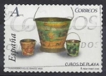 Stamps Spain -  4370_Juguetes, Cubos de playa