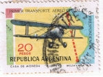 Stamps Argentina -  Primer Transporte Aereo  oficial de correspondencia