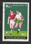 Sellos de Europa - Rumania -  2847 - Mundial de fútbol, Munich 74