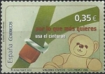 Stamps Spain -  4641_Porlo quemás quieres, usa el cinturón