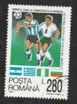 Stamps Romania -  4173 - Mundial de fútbol en Estados Unidos