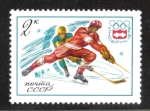 Stamps Russia -  Juegos Olímpicos de Innsbruck 1976 Hockey sobre hielo
