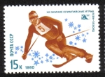 Sellos de Europa - Rusia -  Juegos Olímpicos de Invierno 1980 - Lake Placid