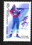 Sellos de Europa - Rusia -  Juegos Olímpicos de Invierno 1988, Calgary