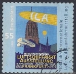 Stamps Germany -  2009 - 100 años de exposición aeroespacial internacional