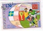 Sellos del Mundo : Africa : Guinea_Ecuatorial : Copa del Mundo  Jules Rimet