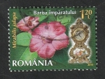Stamps Romania -  5694 - Flores y relojes en el Museo del Reloj