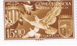 Stamps : Africa : Equatorial_Guinea :  Guinea Española  Ayuda a Valencia