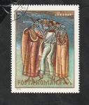 Stamps Romania -  2528 - Fresco del Monasterio de Voronet