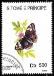 Stamps S�o Tom� and Pr�ncipe -  Mariposas - Heliconius sp.