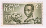 Stamps Spain -  Ifni  Correos Por Barcelona
