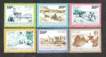 Stamps United Kingdom -  J36-J41 Vistas de Guernsey (II Parte)