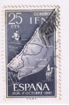 Sellos de Europa - Espaa -  1936 1º de Octubre  1961