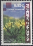 Stamps : Europe : Andorra :  2009 - Flors a incles