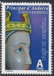 Stamps Andorra -  2015 - Verge de Maritxell