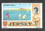 Stamps United Kingdom -  7 - Castillo Isabel (JERSEY)