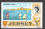 Stamps United Kingdom -  34 - Castillo Isabel (JERSEY)