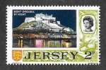 Stamps United Kingdom -  37 - Mont Orgueil (JERSEY)