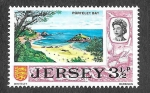 Stamps United Kingdom -  40 - Bahía de Portelet (JERSEY)