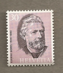 Stamps Switzerland -  Eugene Borel
