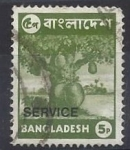 Stamps Bangladesh -  1976 - Arboles
