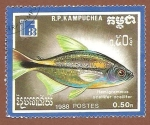 Stamps Cambodia -  877