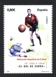 Stamps Spain -  SELECCIÓN  ESPAÑOLA  DE  FÚTBOL.  GOL  DE  