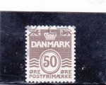Stamps Denmark -  CIFRA