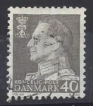Sellos de Europa - Dinamarca -  1961 - Rey Frederik IX