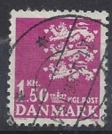 Sellos del Mundo : Europa : Dinamarca : 1970 - Escudo de armas