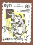 Stamps Cambodia -  1078
