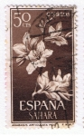 Stamps : Europe : Spain :  Sahara  Anabasis Articulata