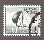 Sellos de Asia - Sri Lanka -  Ceylan 324