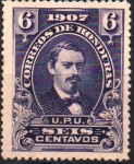 Stamps Honduras -  PRESIDENTE  JOSÉ  MARÍA  MEDINA