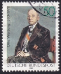 Stamps Germany -  Otto Warburg