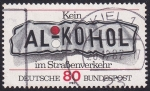 Stamps : Europe : Germany :  0 alcohol al volante