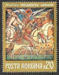 Sellos de Europa - Rumania -  2302 - Frescos de los Monasterios de Moldavia del Norte