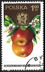 Stamps Poland -  Frutas - Manzanas