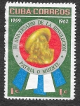 Stamps Cuba -  701 - III Aniversario de la Revolución Cubana