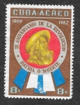 Stamps Cuba -  C226 - III Aniversario de la Revolución Cubana