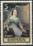 Stamps Spain -  2150_Isabel II